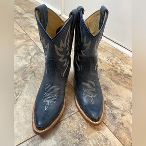 Idyllwind Navy Leather Boots